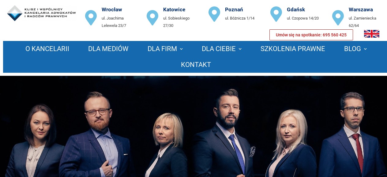 Adwokat Katowice – Klisz i Wspólnicy – Kancelaria Adwokacka