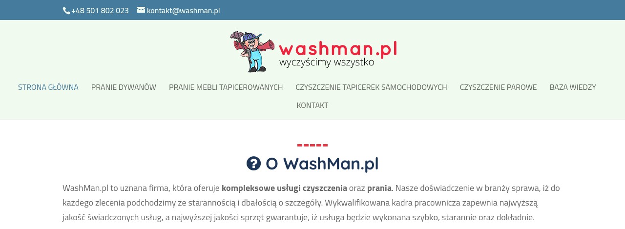 WashMan.pl Tomasz Łapiński