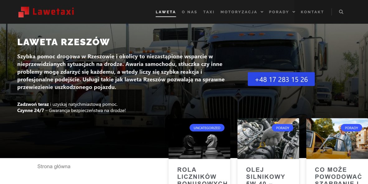 Laweta Rzeszów HOL Pomoc drogowa