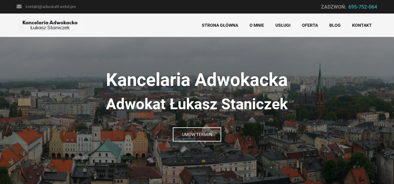 Kancelaria Adwokacka Adwokat Łukasz Staniczek