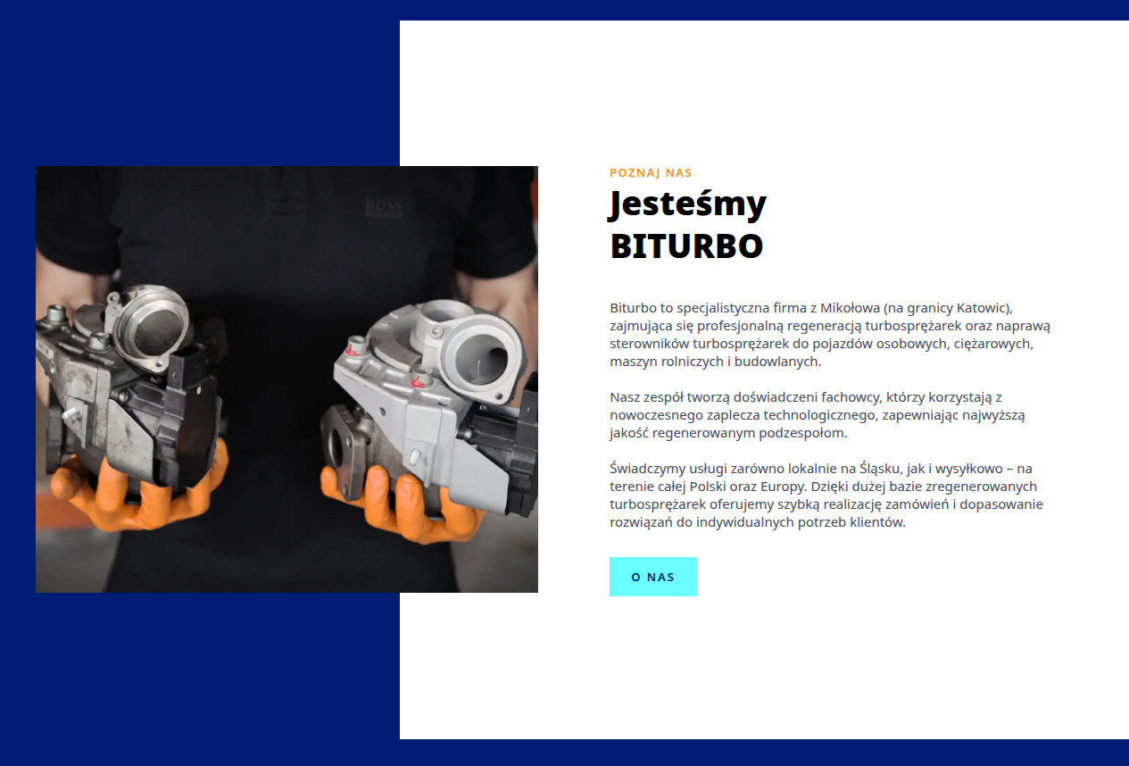 Biturbo Katowice – regeneracja turbosprężarek i sterowników, skup turbosprężarek