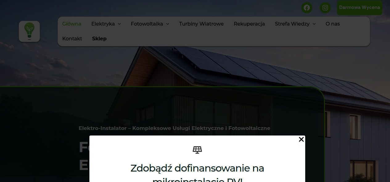 Fotowoltaika | Rekuperacja, Turbiny pionowe, Elektryka – Elektro-Instalator