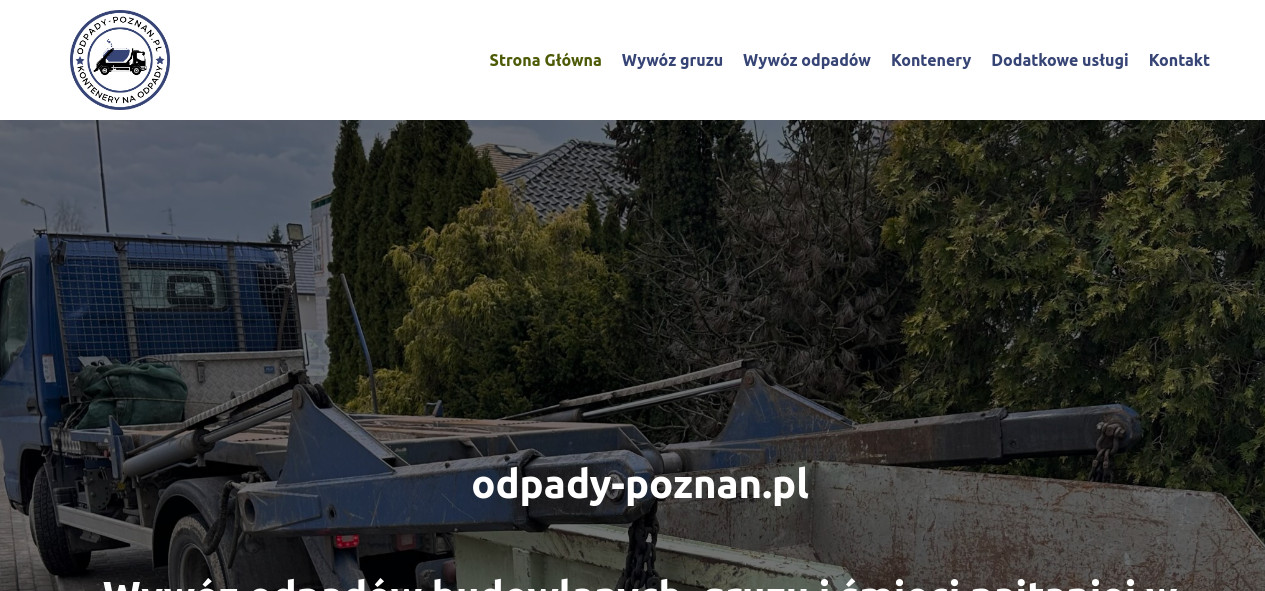 odpady-poznan.pl | Wywóz gruzu i odpadów budowlanych