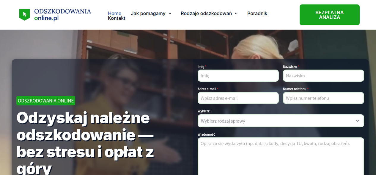 Odszkodowania online