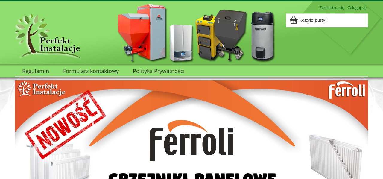 Sklep internetowy Perfect Instalacje