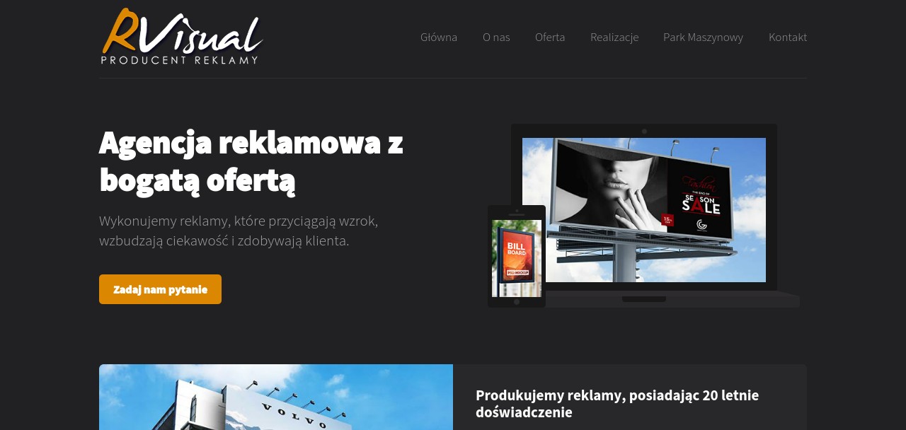 Rvisual – Reklama, Banery, Litery 3D