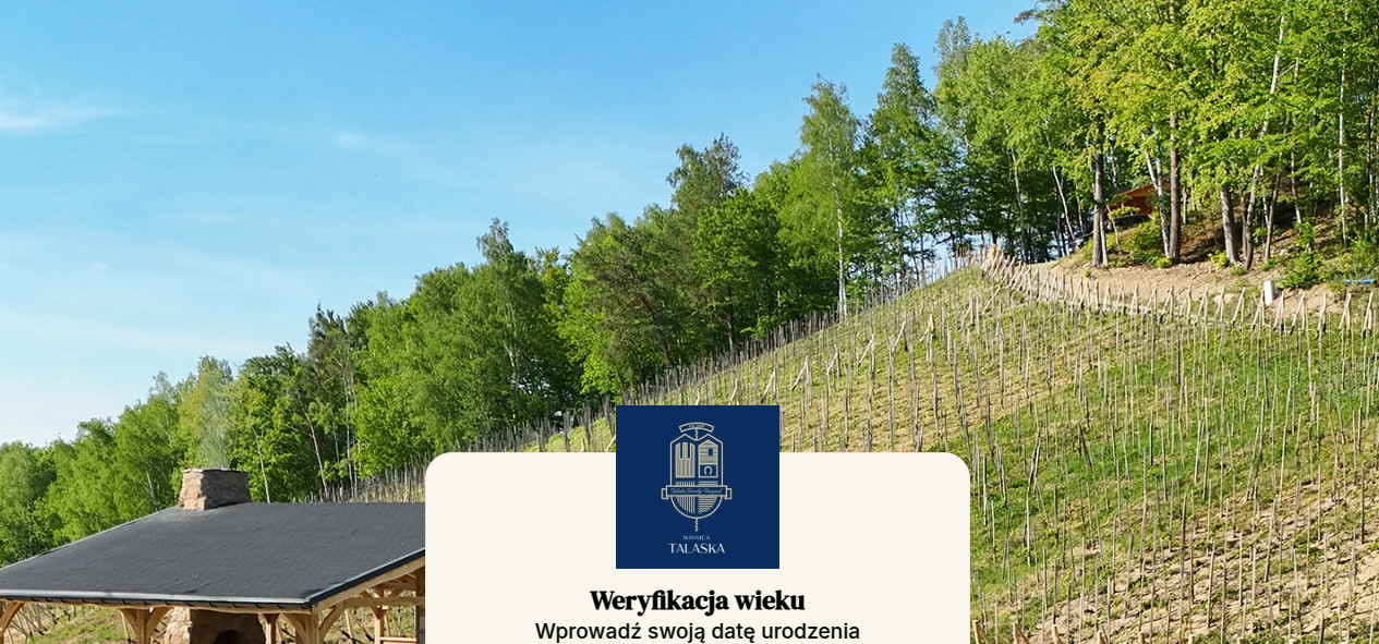 Winnica Talaska w Dolinie Dunajca