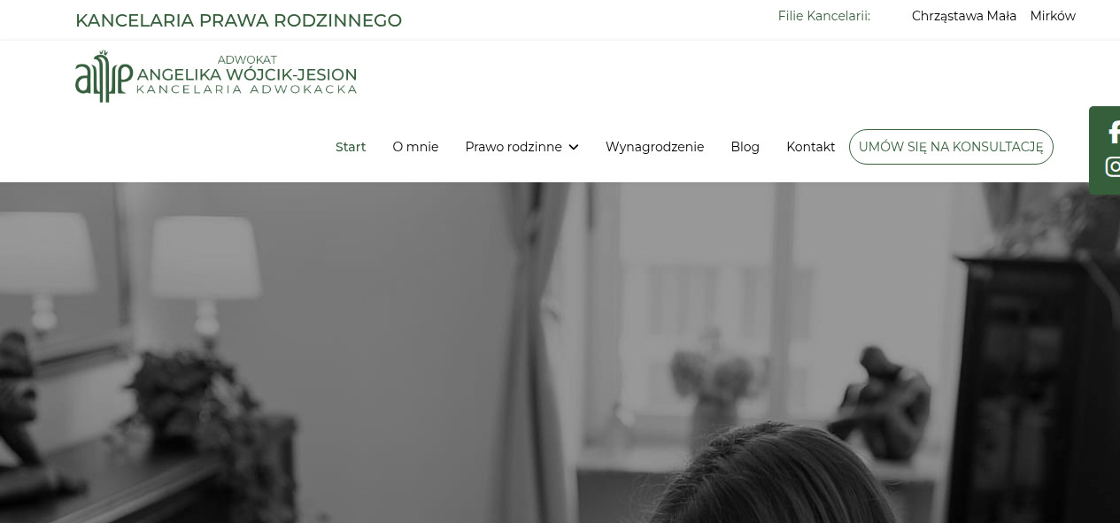 Adwokat Angelika Wójcik-Jesion | Prawo rodzinne | Rozwód Wrocław | Alimenty Wrocław